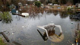 Velká Británie se potýká s rozsáhlými záplavami (leden 2021)