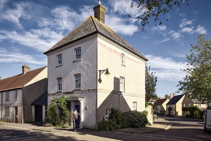 První fáze městečka Poundbury již nabrala jistou patinu První fáze městečka Poundbury již nabrala jistou patinu