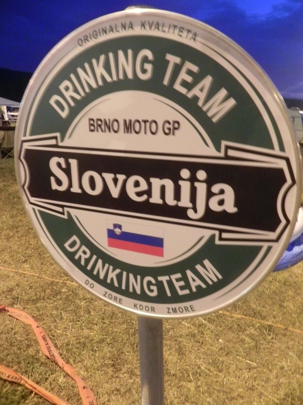 Tady je slovinské alkoholové území!