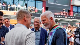 Péter Magyar a Petr Pavel na Velké ceně Maďarska (26. 7. 2026).