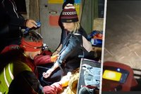 Noční záchrana těhotné Češky na Velké Fatře: Zásah horské služby komplikovalo husté sněžení