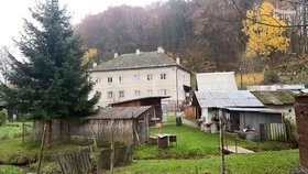 Dům ve Velkých Losinách kde došlo ke strašnému činu.