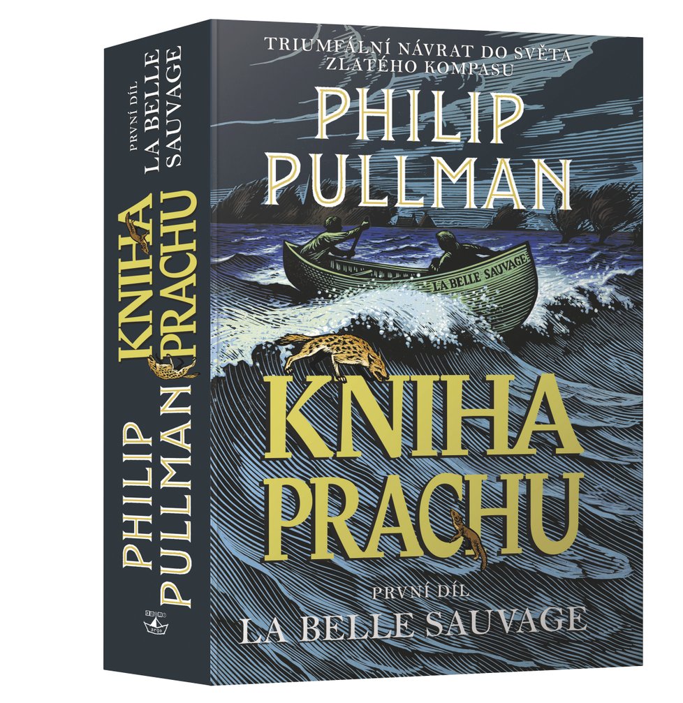 Kniha Prachu 1 / La Belle Sauvage, napsal Philip Pullman, vydalo Argo. Kniha Prachu, první díl zamýšlené trilogie, nás zavádí do stejného prostředí, v němž se odehrávaly Jeho temné esence (tedy Zlatý kompas a spol.), Pullman ale děj posunul do doby o deset let dříve. Hrdinou je jedenáctiletý Malcolm Polstead, bystrý chlapec s výborným postřehem. Svou nenápadností je přímo předurčen stát se špionem. V hostinci jeho otce se schází celý Oxford. Malcolm a jeho daemon zde nepozorovaně vyslechnou spoustu novinek a klevet. Jenže pak se chlapci do rukou dostane tajná zpráva, v níž se mluví o nebezpečné substanci zvané Prach. Adresátka zprávy Malcolma vyhledá a požádá ho o spolupráci ohledně předávání informací. V hostinci Malcolmových rodičů se totiž začínají objevovat nezvyklí hosté, ať už z nejvyšších společenských a politických kruhů, nebo z podsvětí, a všichni jeví zájem o nemluvně jménem Lyra, kterou mají v péči jeptišky v nedalekém převorství.