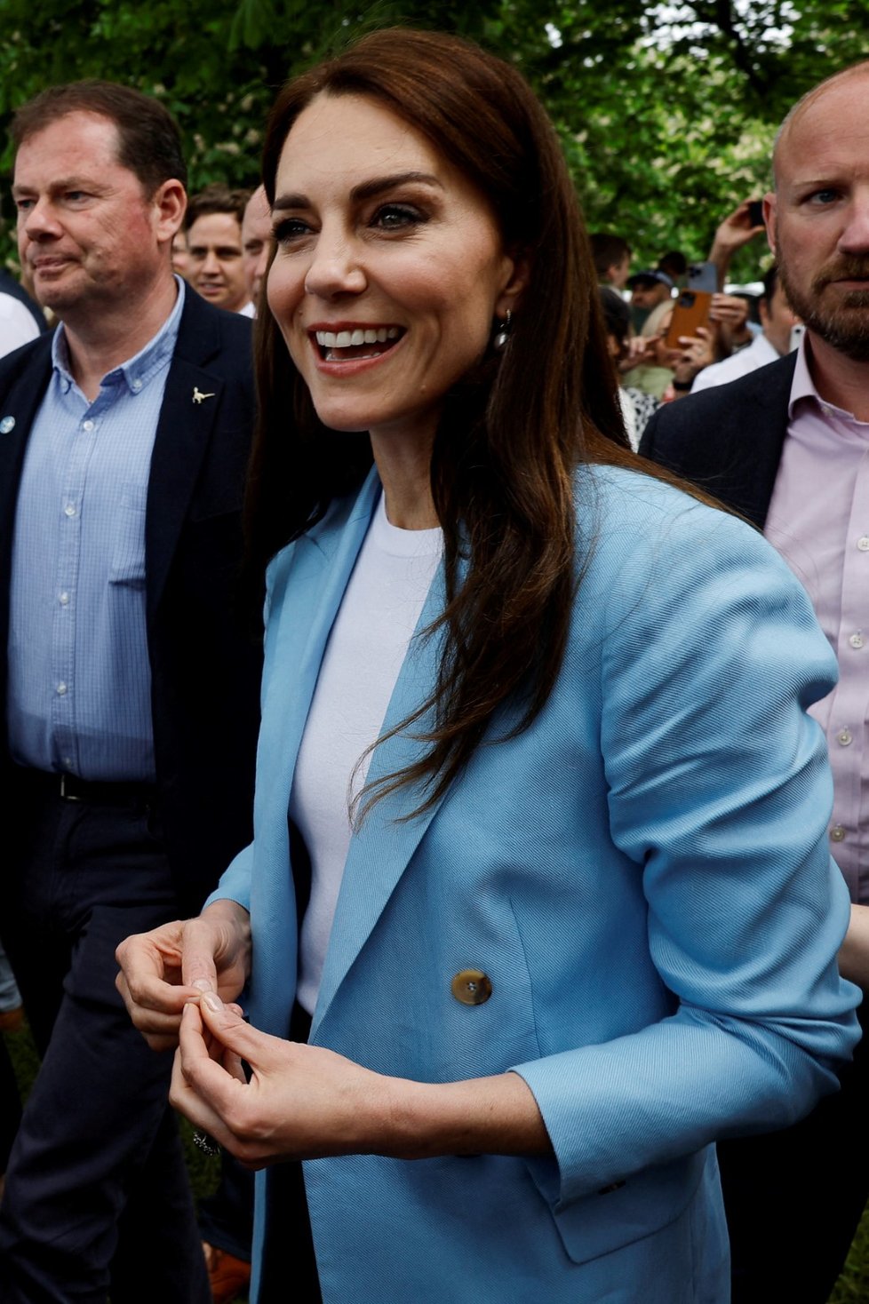 Kate Middletonová 7. května