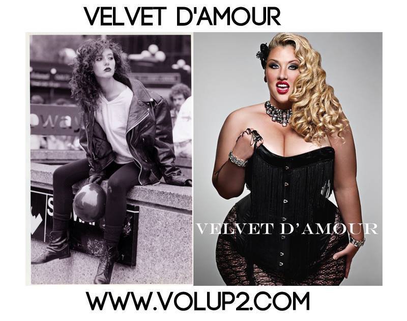 Když modelka Velvet D&#39;Amour vážila 53 kilo, odmítali jí, ře je příliš tlustá. Tak se rozhodla přibrata a dokázat světu, že žádaná může být i s nadváhou.