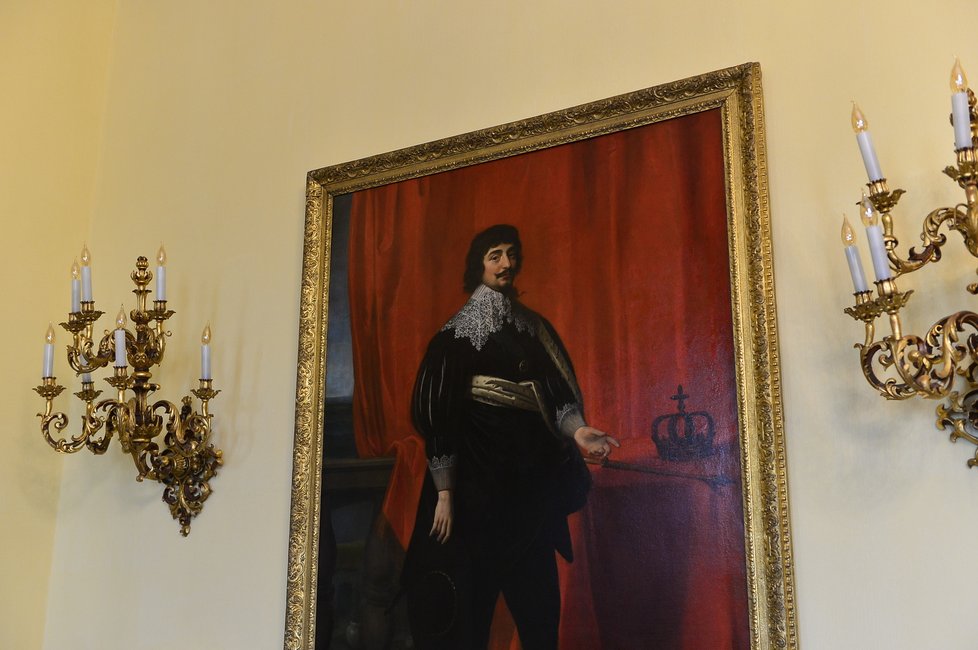 Jeden z nejznámějších portrétů Fridricha Falckého, který na Pražském hradě vládl jeden rok. Proto se mu také trošku nechvalně přezdívá Zimní král.