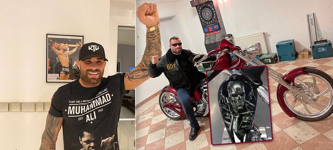 Bijec Vémola si splnil dětský sen: Teď už je pravý Terminátor! Bijec Vémola si splnil dětský sen: Teď už je pravý Terminátor!