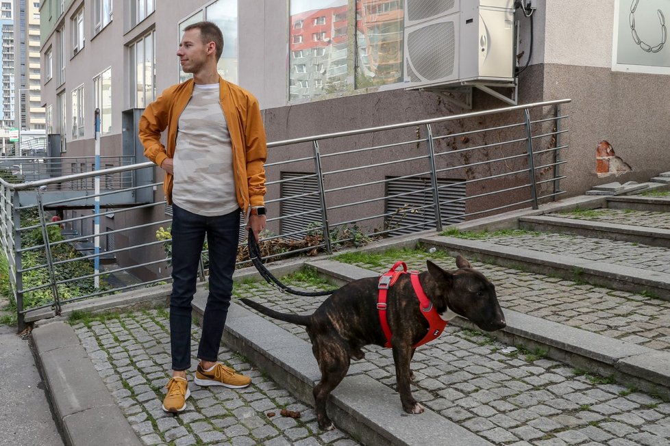 Venčení jako zločin: Lidé musí do doby trvání opatření venčit svého mazlíčka po 21:00 jen v okolí bydliště (ilustrační foto.)