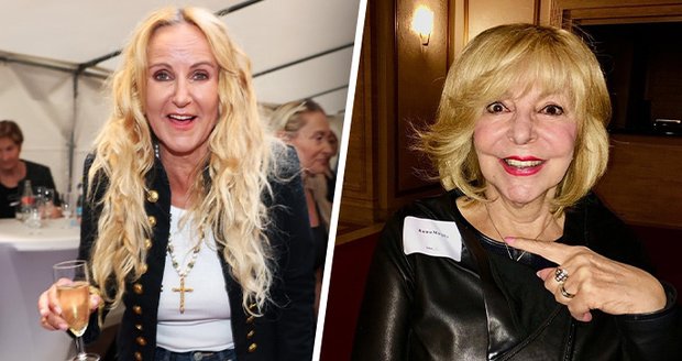 Vendula Pizingerová a Hana Zagorová