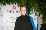 Vendula Pizingerová na tiskové konferenci  Deadia cosmetics, která představovala revoluční novinky v boji s celulitidou a stárnutím kůže