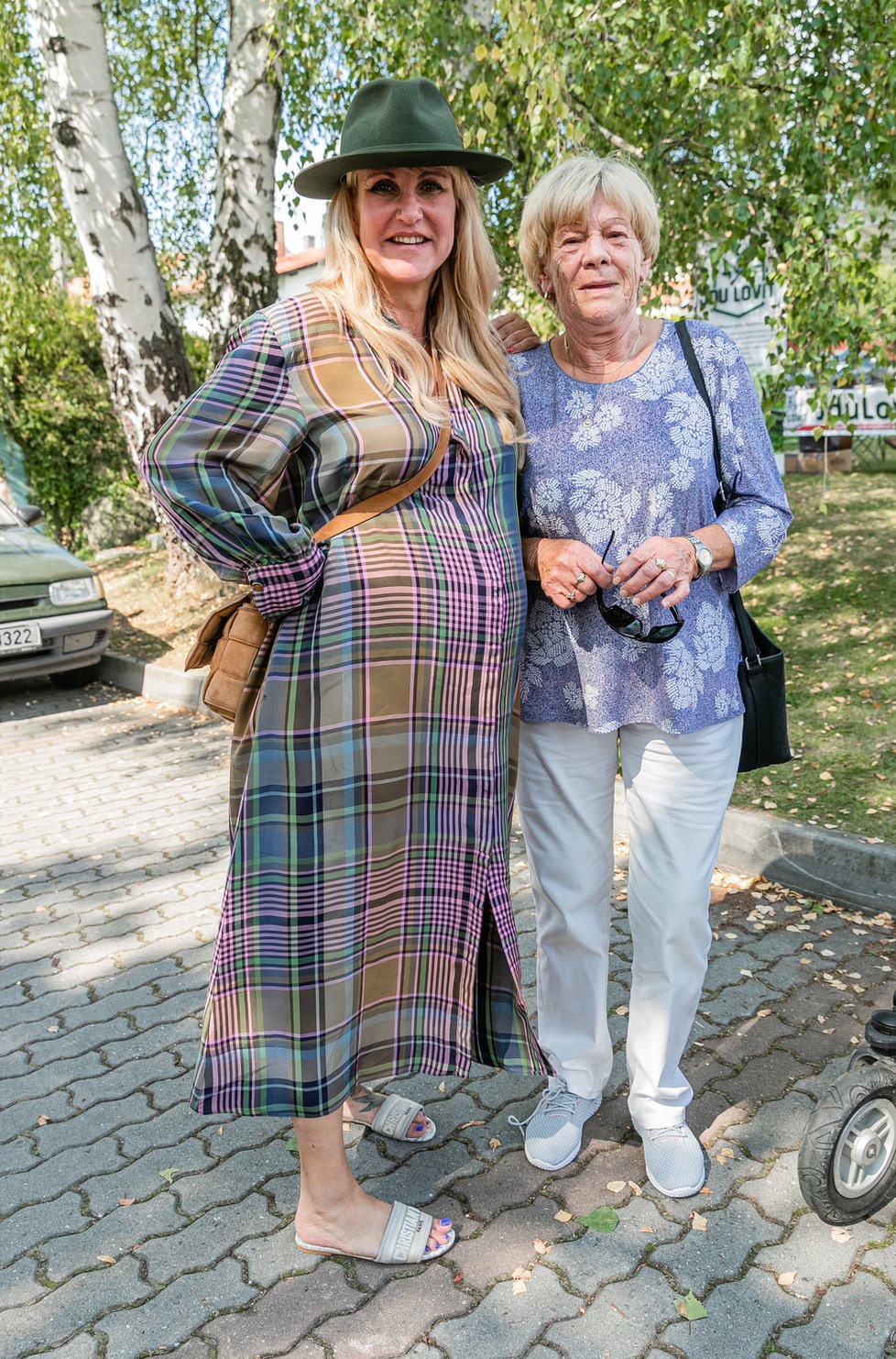 Vendula Pizingerová vzala na slavnosti i nastávající prababičku Janu..