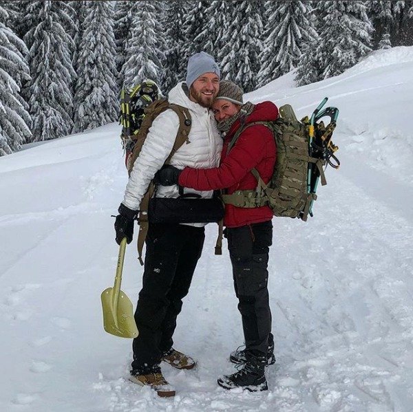 Vendula Pizingerová s manželem Josefem Pizingerem