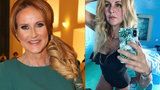 Vendula Pizingerová (46) sexy pózami v plavkách provokuje vlastní rodinu 