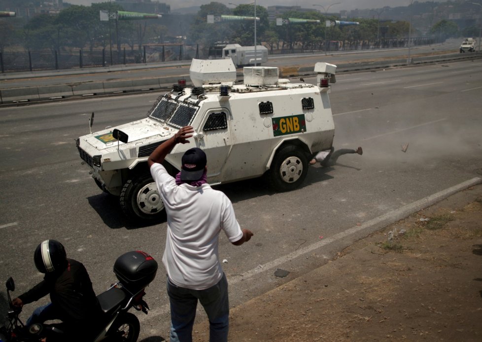 Protesty ve Venezuele