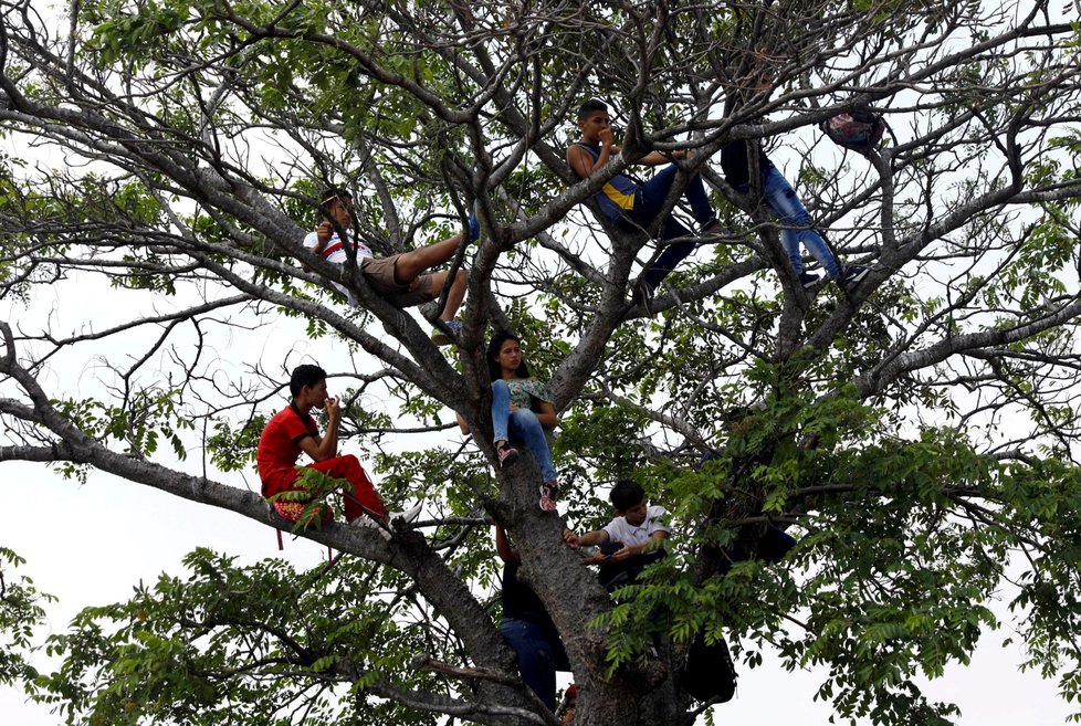 Konal se i koncert za práva Venezuely, sešly  se tisíce lidí (22.2.2019)