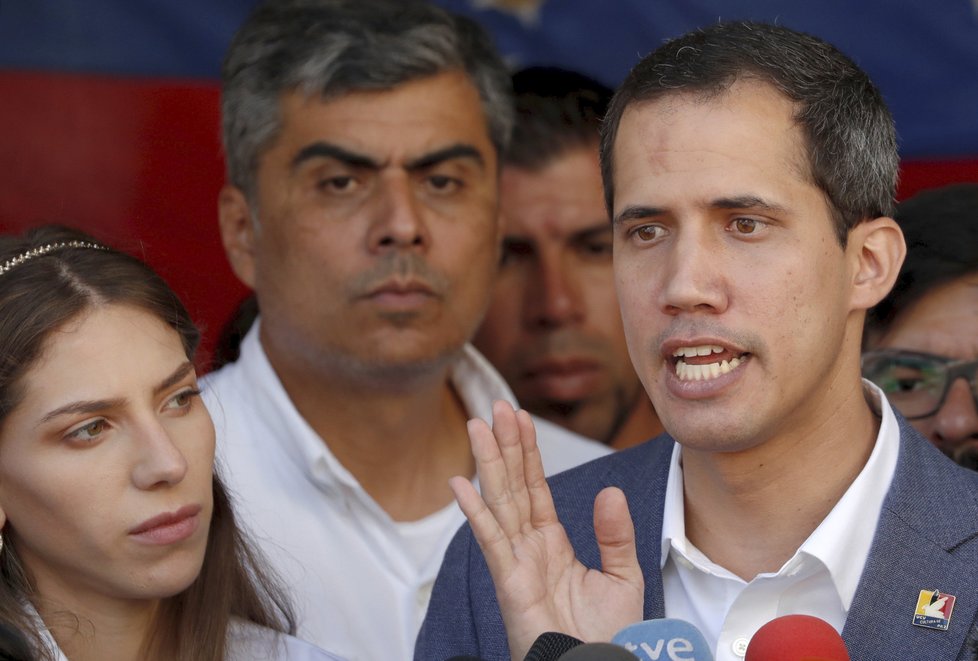 Prozatímní venezuelský prezident Juan Guaidó