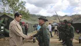 Maduro má stále podporu nejvyšších armádních kruhů, (19.06.2019).
