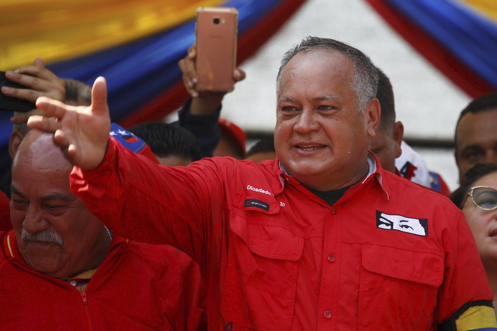 Madurova pravá ruka Diosdado Cabello.