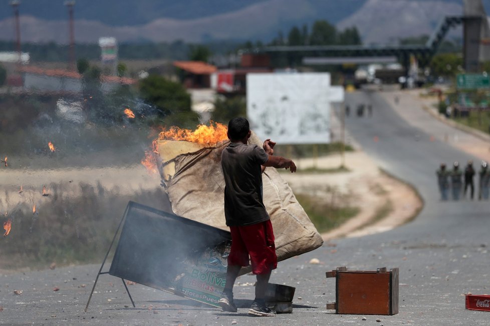 Nepokoje ve Venezuele. 