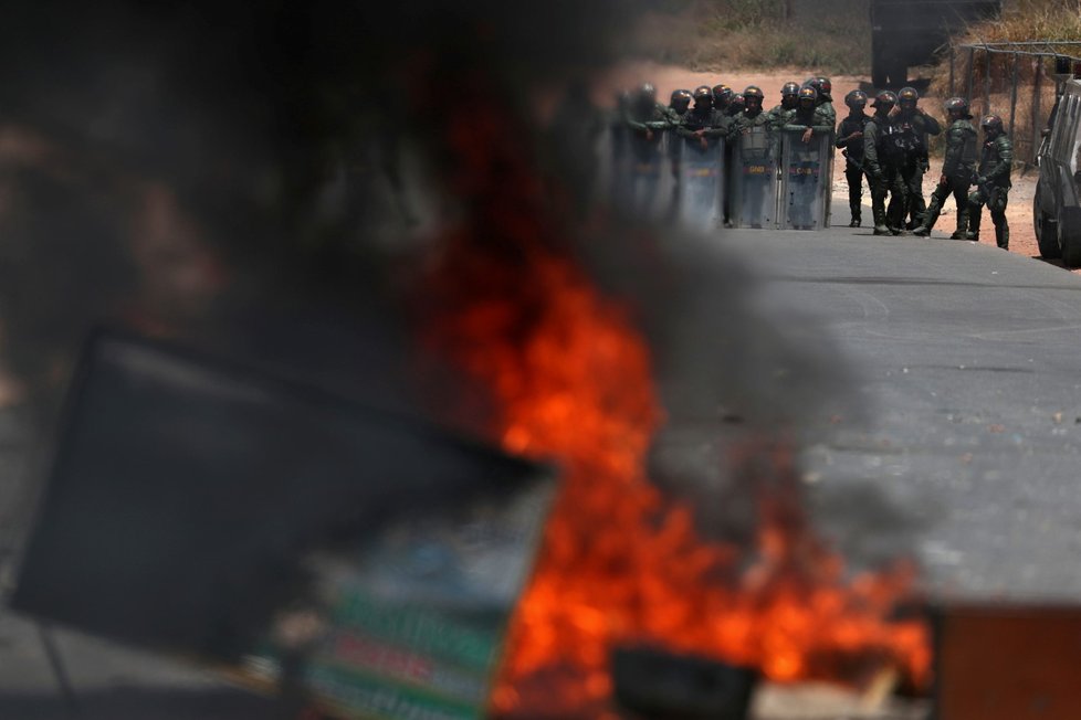 Nepokoje ve Venezuele. 