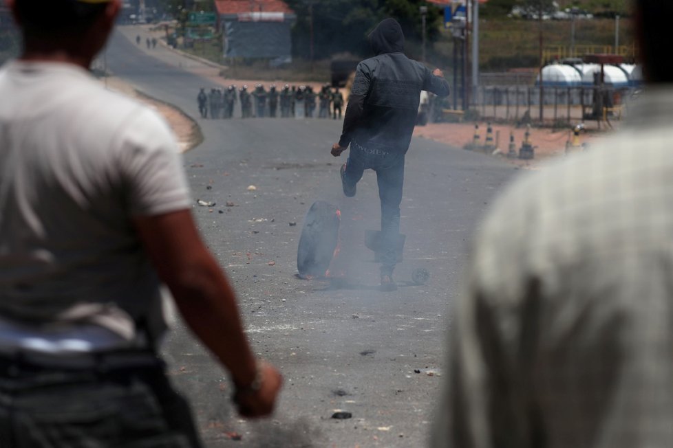 Nepokoje ve Venezuele.