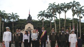 Autoritářský prezident Venezuely Nicolas Maduro.