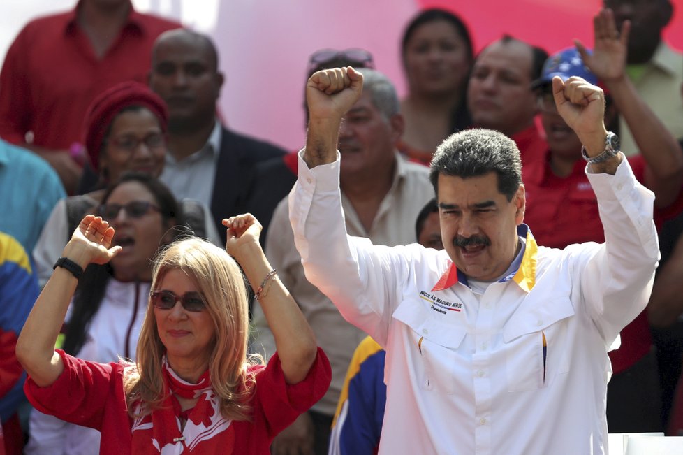 Autoritářský prezident Venezuely Nicolas Maduro.