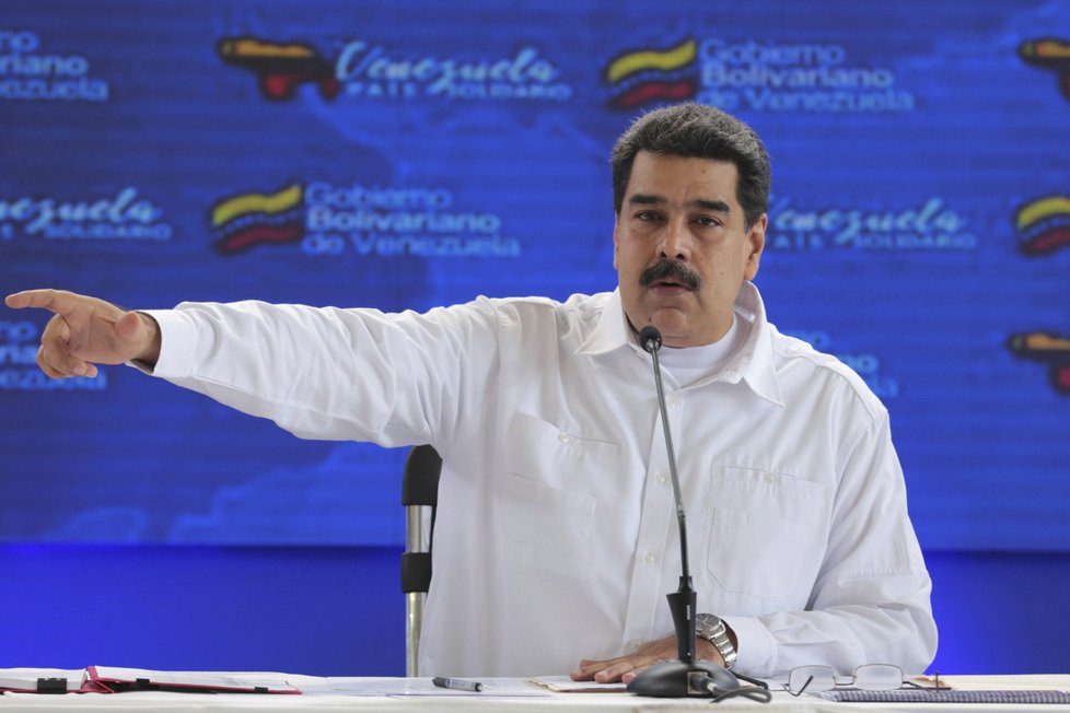 Venezuelský prezident Nicolás Maduro.