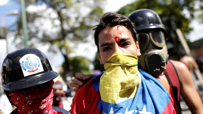 Protest ve Venezuele