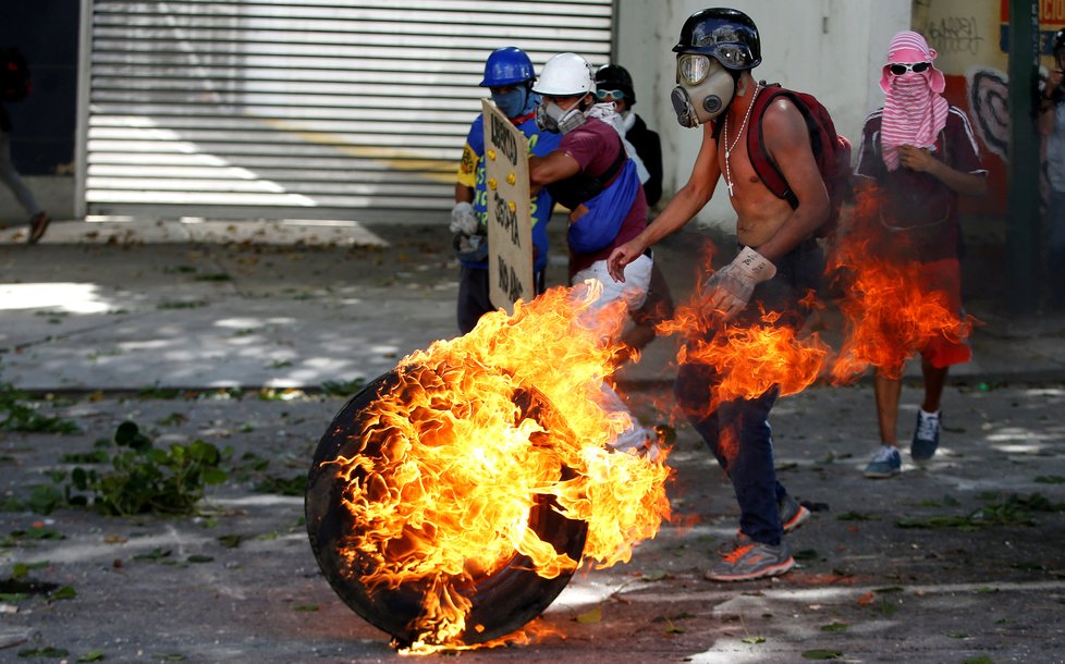 Protest ve Venezuele