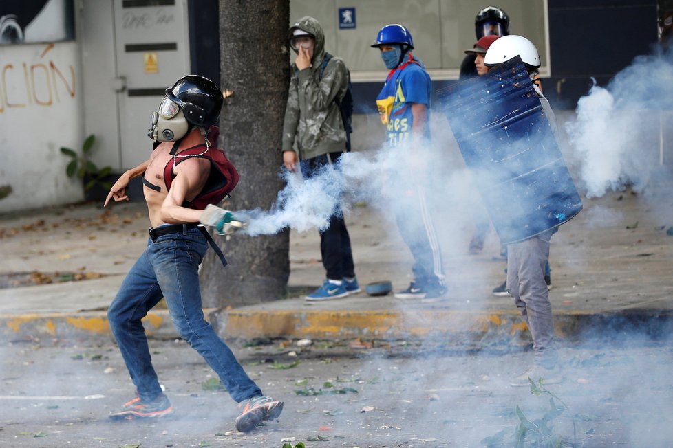 Protest ve Venezuele