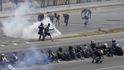 Ve Venezuele pokračují protesty proti vládě prezidenta Madura, (2.05.2019).