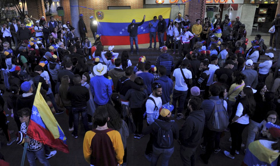 Ve Venezuele pokračují protesty proti vládě prezidenta Madura, (2.05.2019).