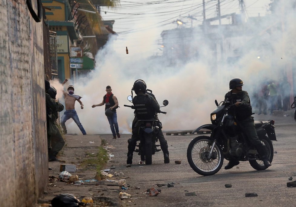 Nepokoje ve Venezuele.