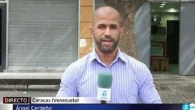 Novinář Ángel Rafael Cerdeňo se ve Venezuele nedočkal pomoci.