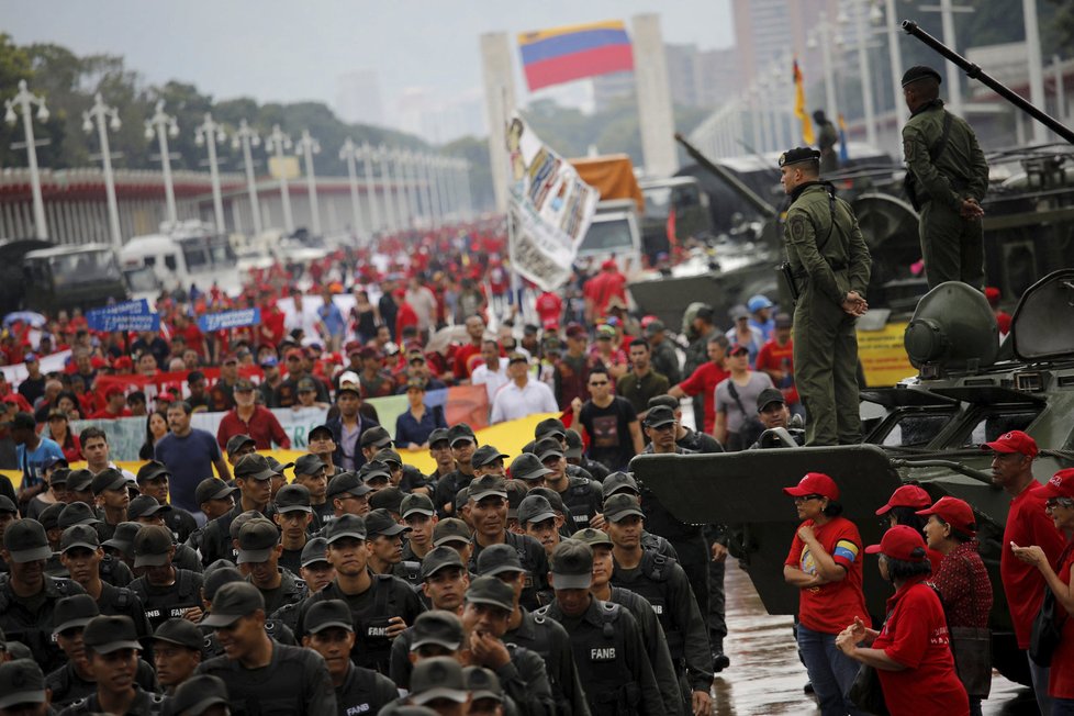 Ve Venezuele se uskutečnilo celostátní vojenské cvičení, ke kterému byli povoláni i civilisté v záloze