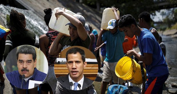 „Zabíjí nás žízní.“ Lidé ve Venezuele jsou šest dní bez elektřiny, zápasí o vodu