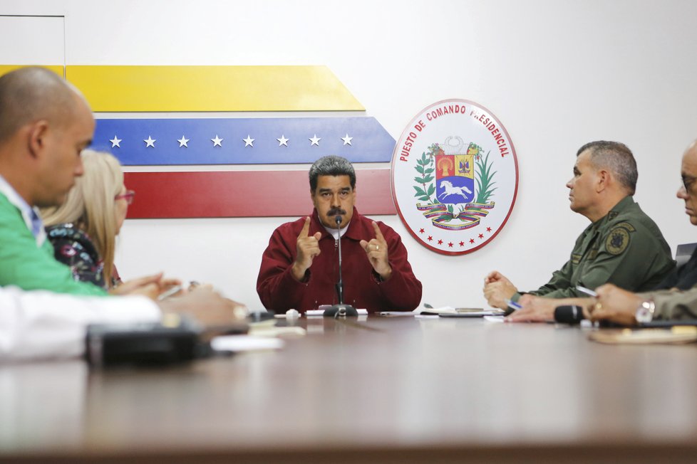 Venezuelský prezident Nicolás Maduro.