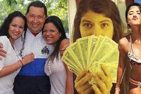 Zlatá mládež v zemi bídy: Luxusu si užívají i dcery exprezidenta Venezuely