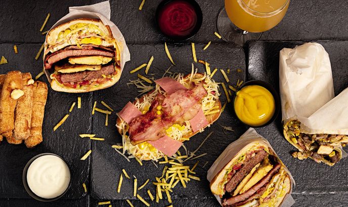 Street food je tu nesmírně populární Street food je tu nesmírně populární