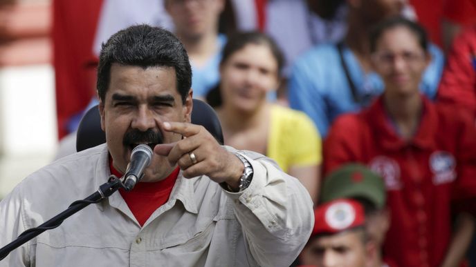Venezuelský prezident  Nicolás Maduro