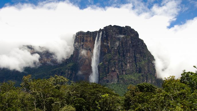 Nejvyšší vodopád světa, venezuelský Salto Ángel