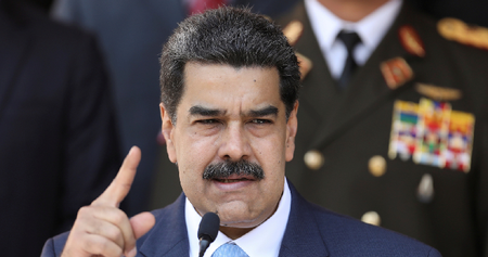 Venezuelský diktátor Nicolás Maduro.