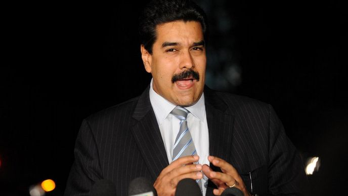 Venezuelský viceprezident a favorit prezidentských voleb Nicolas Marudo