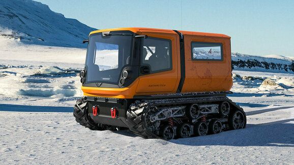 Jediný elektromobil na Antarktidě musel být upraven, může za to oteplování