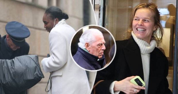 Slet VIP krásek z kalendáře Pirelli: Venus Williamsová a Eva Herzigová v Praze