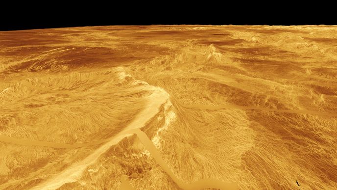 NASA chce drony schopné fungovat v atmosféře Venuše