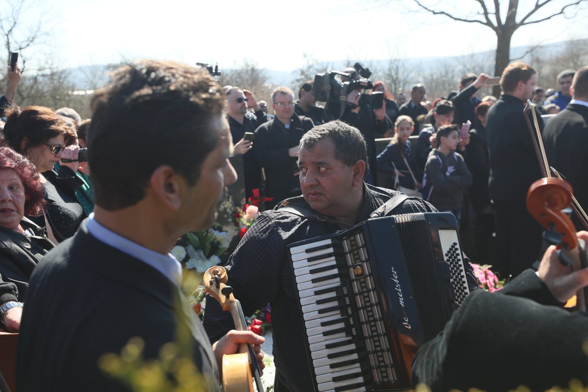 Pohřeb Věry Bílé v Rokycanech