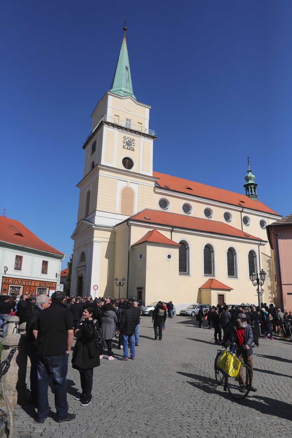 Pohřeb Věry Bílé v Rokycanech