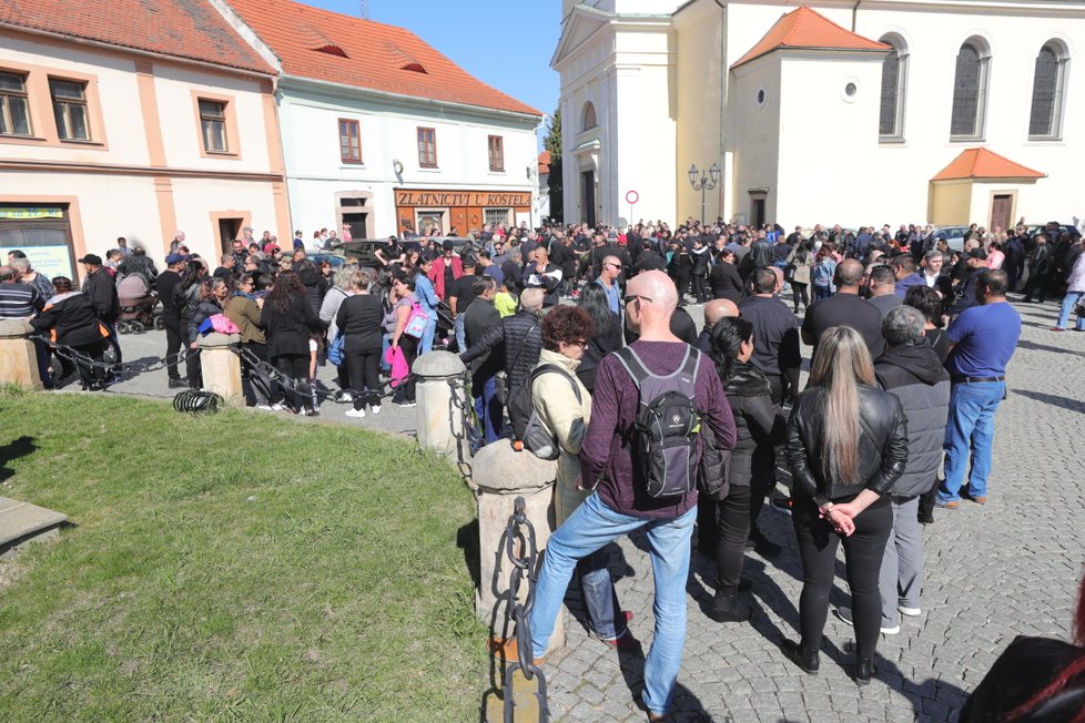 Pohřeb Věry Bílé v Rokycanech